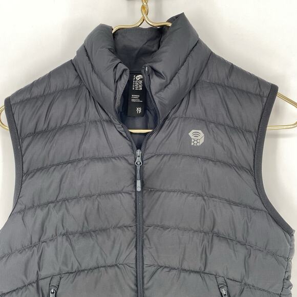 Mountain Hardwear Rhea RIdge Down Puffer Vest Black Women's Size XS - Picture 9 of 9